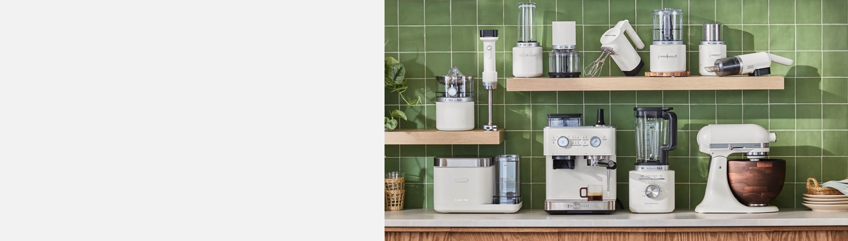 A collection of KitchenAid® countertop appliances