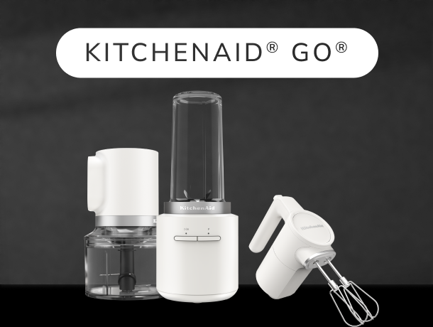 Three KitchenAid® Go® Cordless Appliances