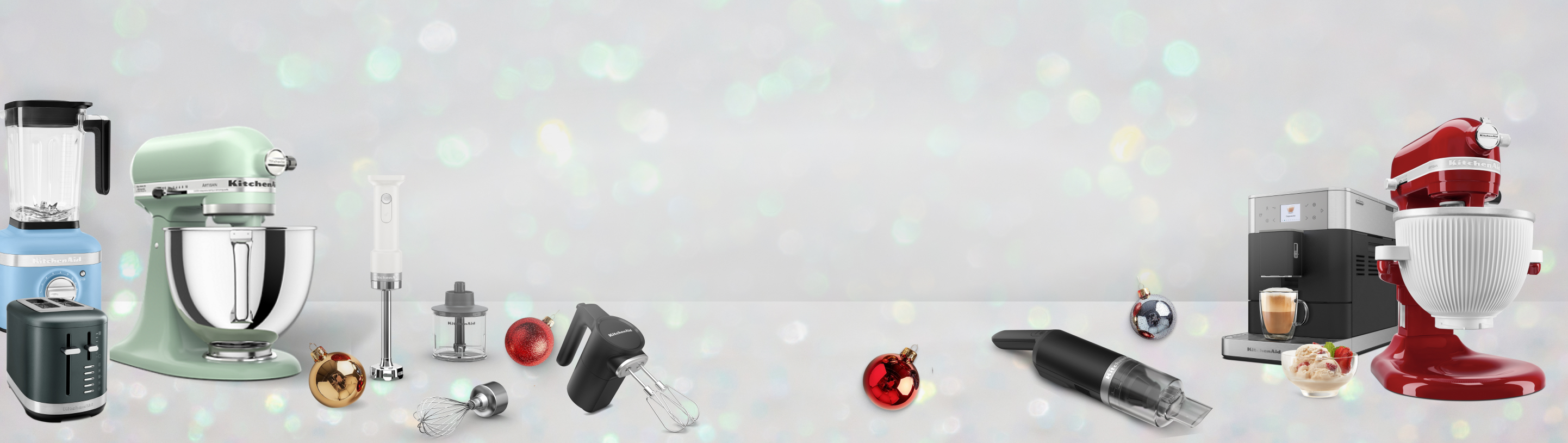 A collection of KitchenAid® countertop appliances