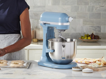 A KitchenAid® stand mixer