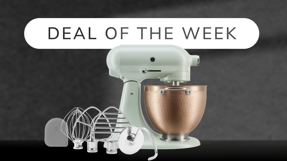 A KitchenAid® stand mixer