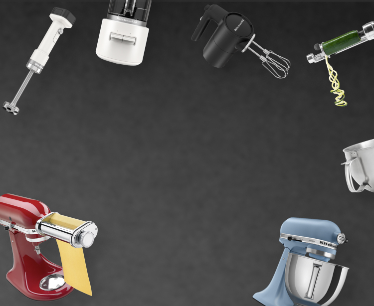 A collection of KitchenAid® countertop appliances