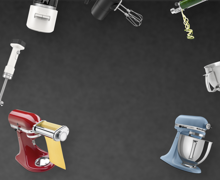 A collection of KitchenAid® countertop appliances