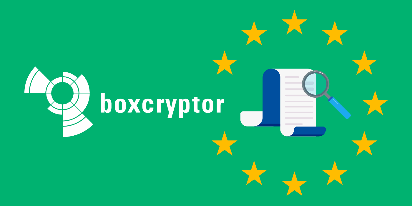 Boxcryptor und die DS-GVO Boxcryptor und die DS-GVO