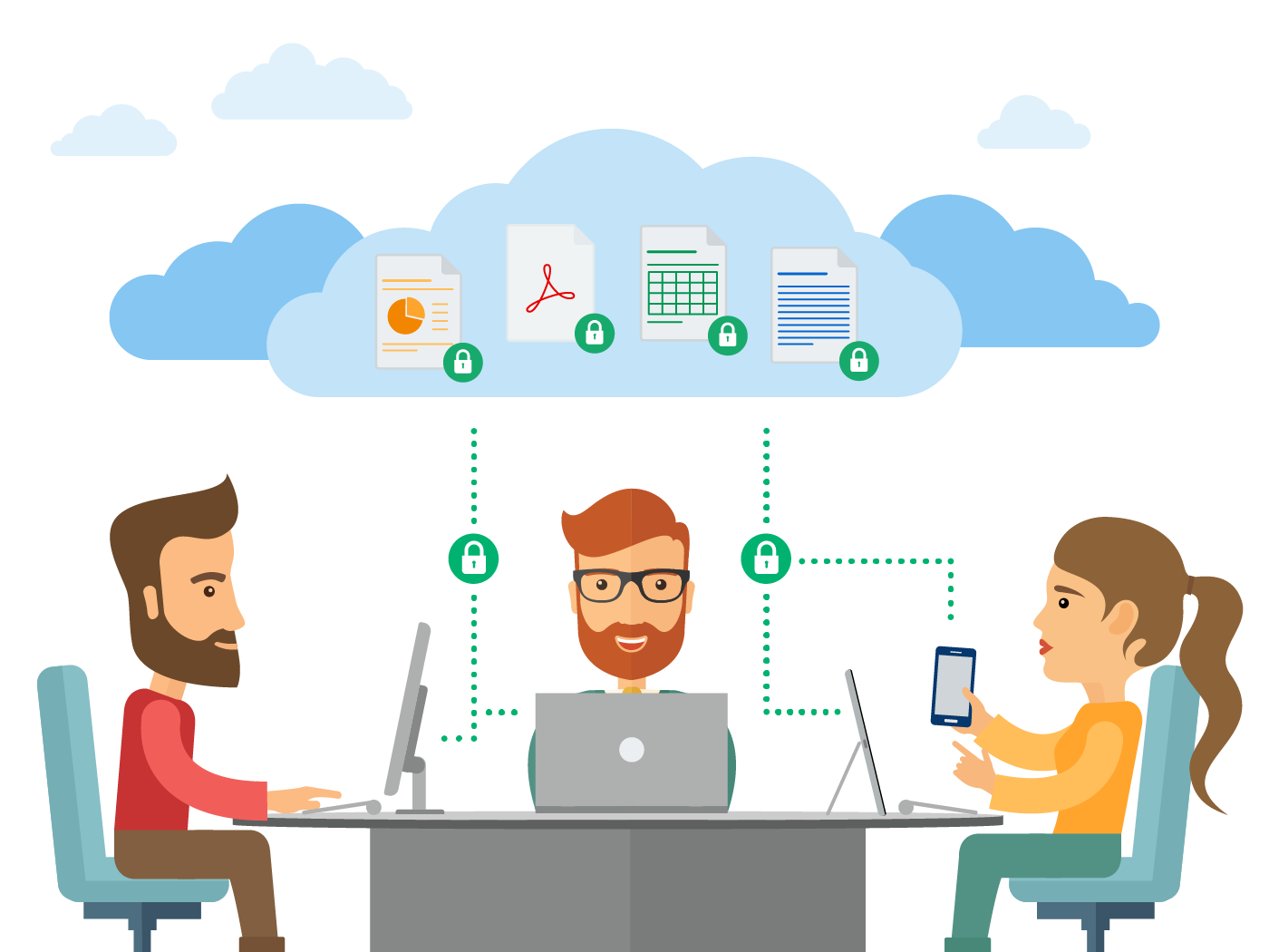 Boxcryptor für Teams Boxcryptor unterstützt Teams jeder Größe