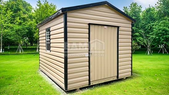 8x10 End Gable Shed
