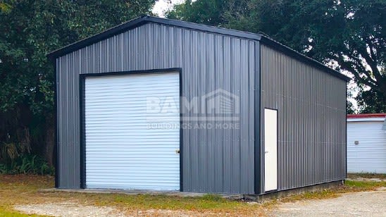 20x31x12 Vertical Roof And Siding Garage