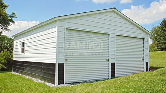 22x26 Vertical Roof Garages