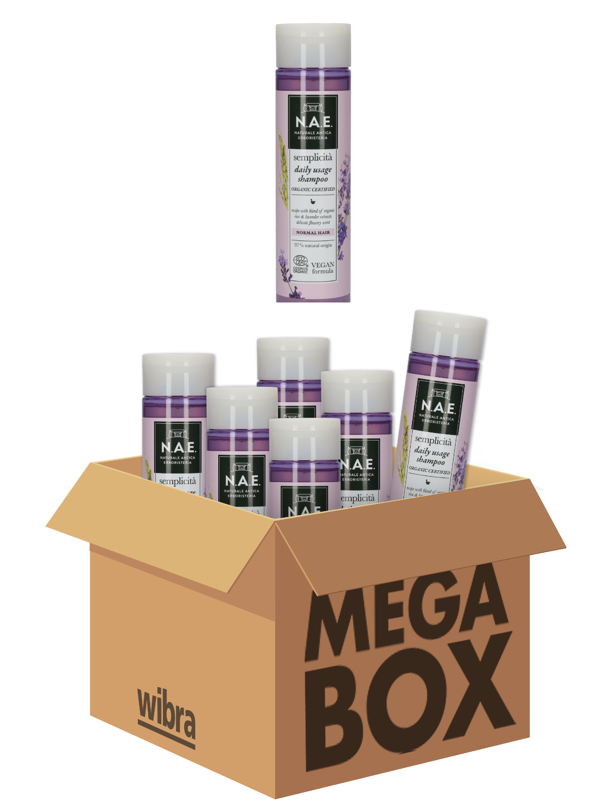 Megabox Wibra met shampoo viraal