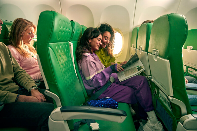 Transavia - vliegtuig - vliegtuigstoelen - vakantie
