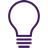 Intent page - Getting started - light bulb purple icon
