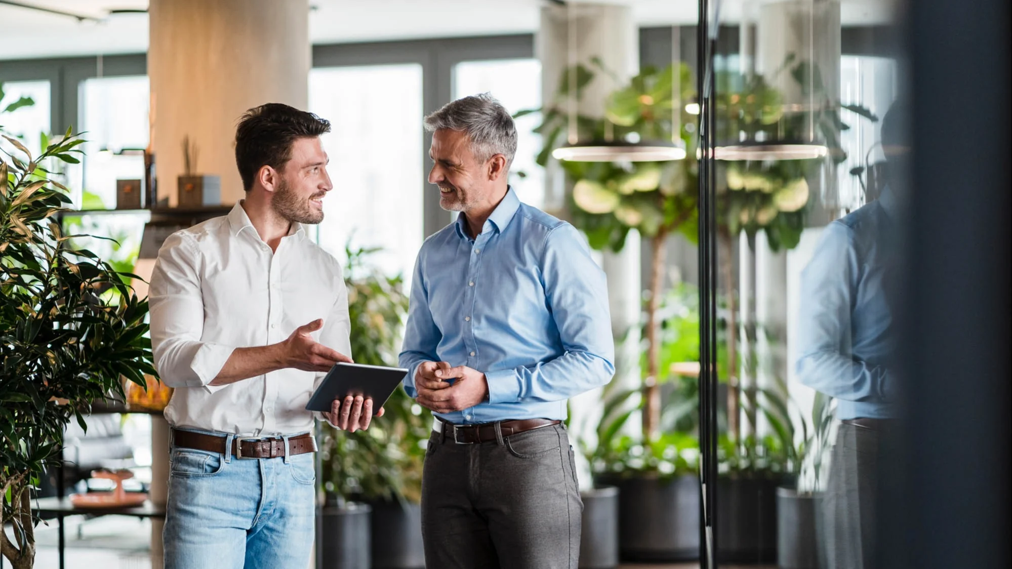 Menschen Besprechung Büro Design Offices