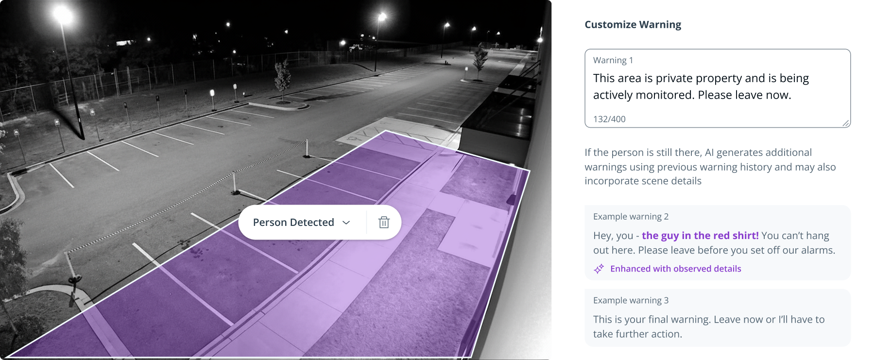 Al powered deterrence