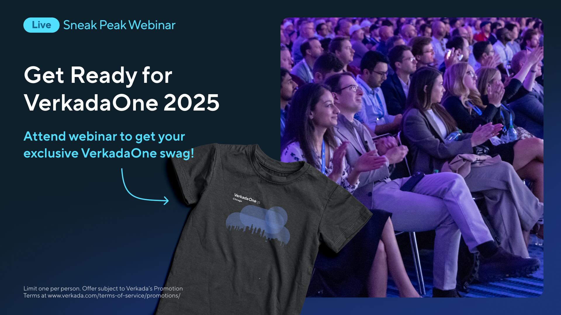 VerkadaOne Webinar Hero Image