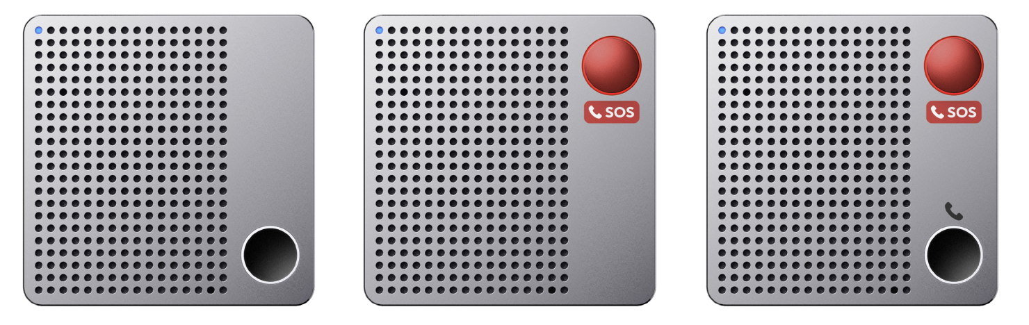 TS12 Square Audio Intercoms