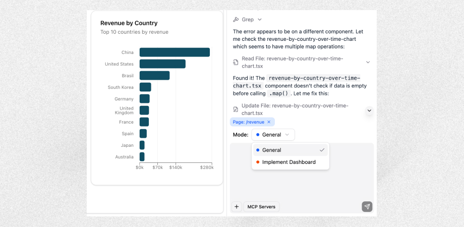 Implement Dashboard Mode