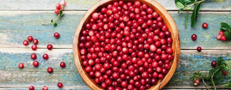 Cranberrys als Hausmittel gegen Blasenentzündung.