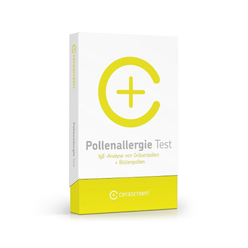 Selbsttest für zu Hause: Pollenallergie Test von cerascreen bei Fernarzt.