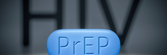 Tablette zur Vorbeugung von HIV-Infektionen. Prä-Expositions-Prophylaxe PrEP.
