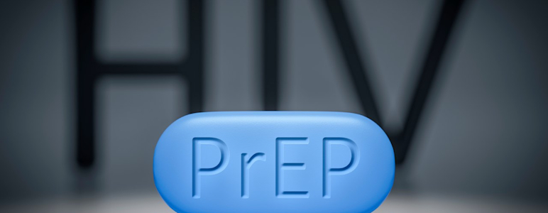 Tablette zur Vorbeugung von HIV-Infektionen. Prä-Expositions-Prophylaxe PrEP.