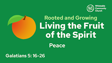Living the Fruit of the Spirit 4 - 'Peace'