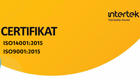ISO 14001 certifikat