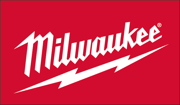 Milwaukee Logo Stacked White
