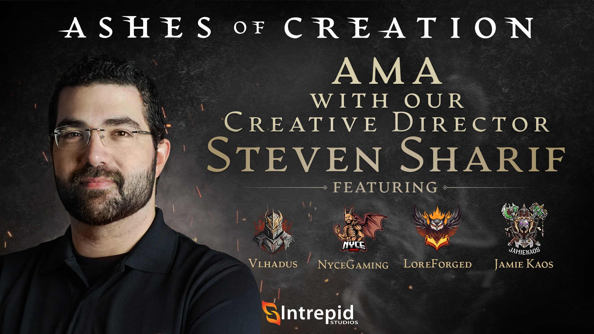 Ashes Of Creation Live AMA With Creative Director Steven Sharif