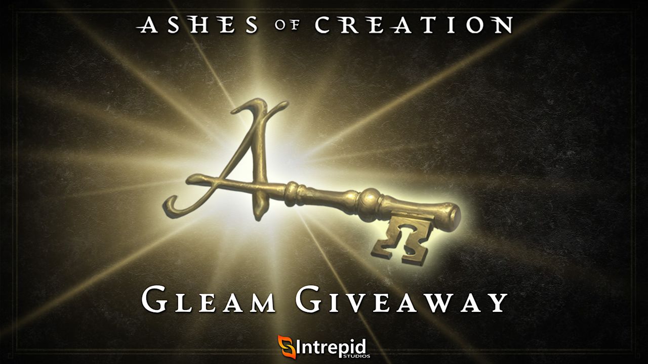 Ashes of Creation Alpha Two Gleam Giveaway