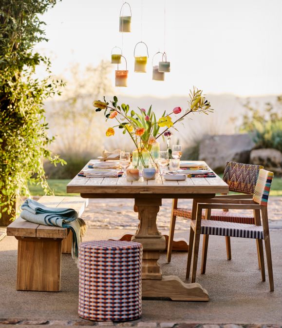 outdoor living space