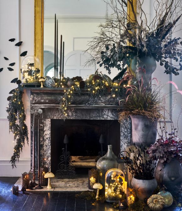 Halloween Mantel Ideas