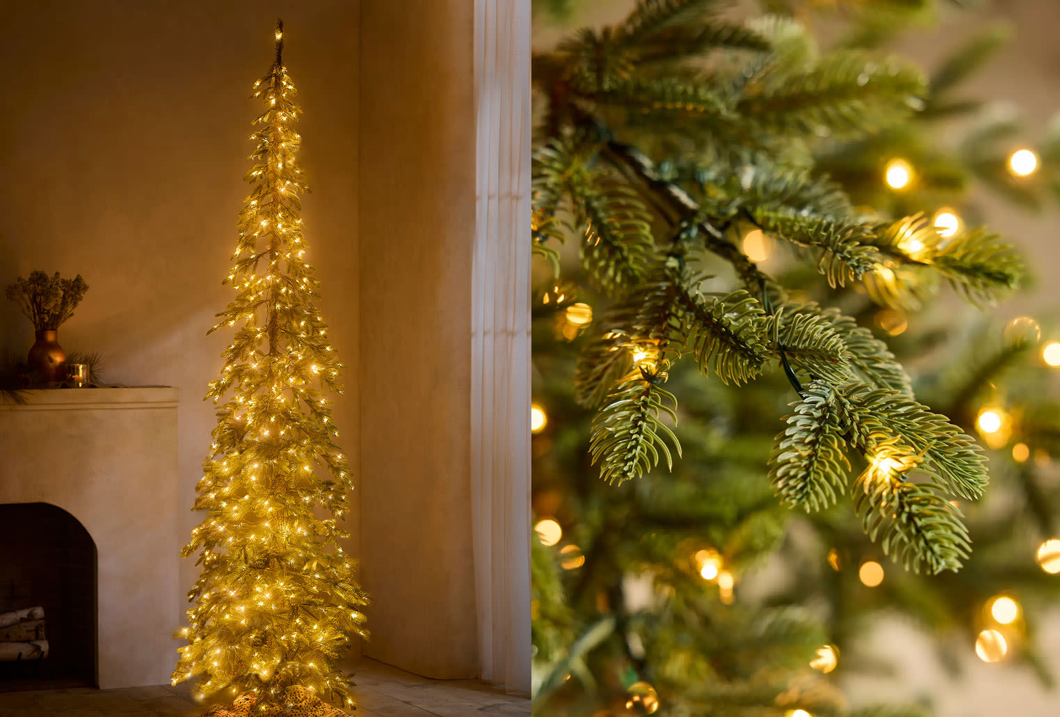 Pre Lit Alpine Fir