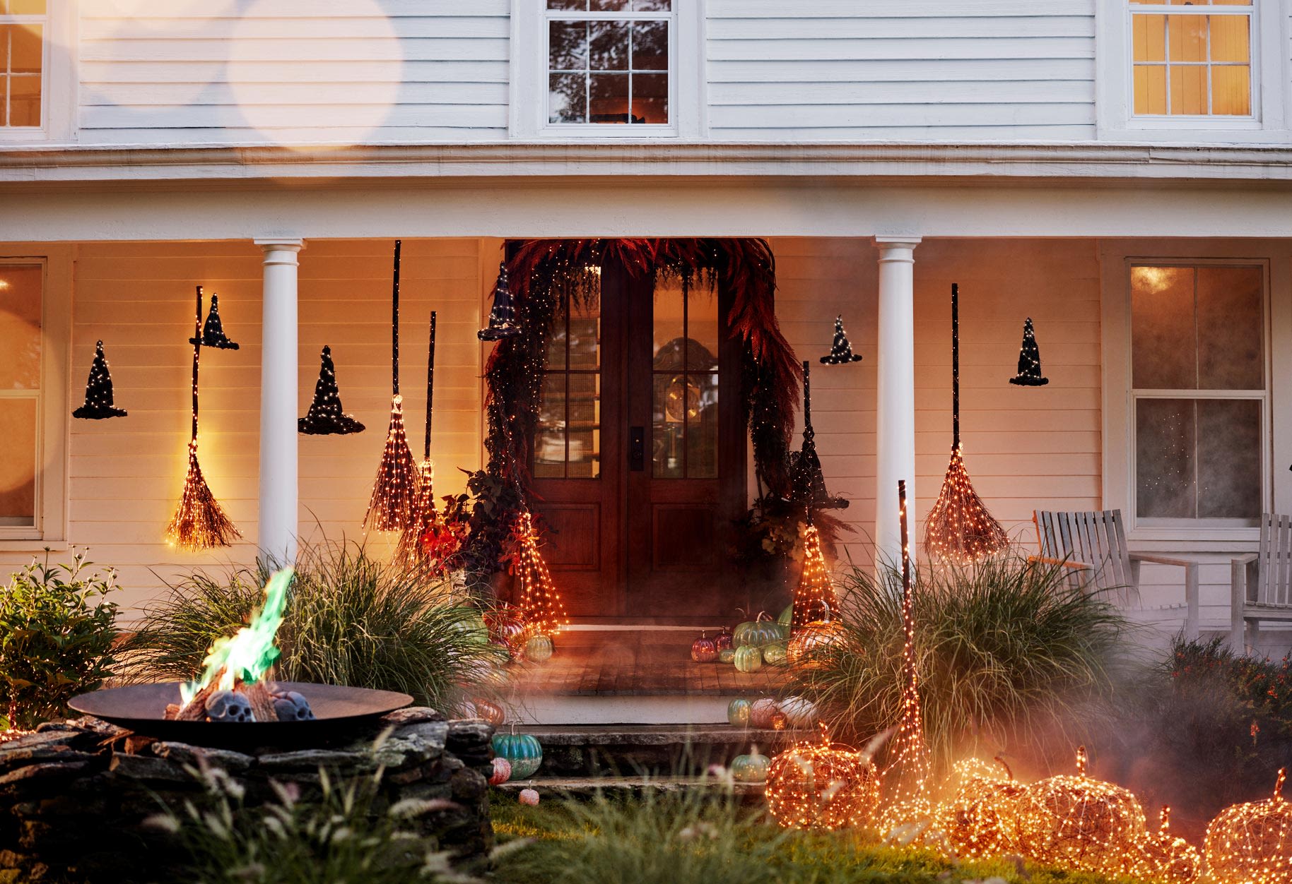 Halloween Entryway