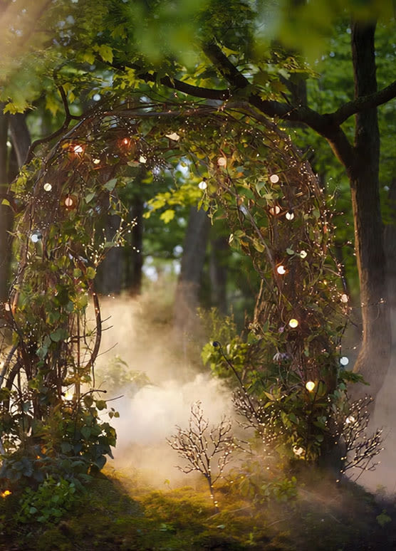 Garden Trellis + Stargazers