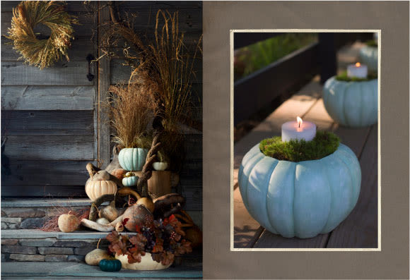 Add Pumpkins + More Seasonal Accents