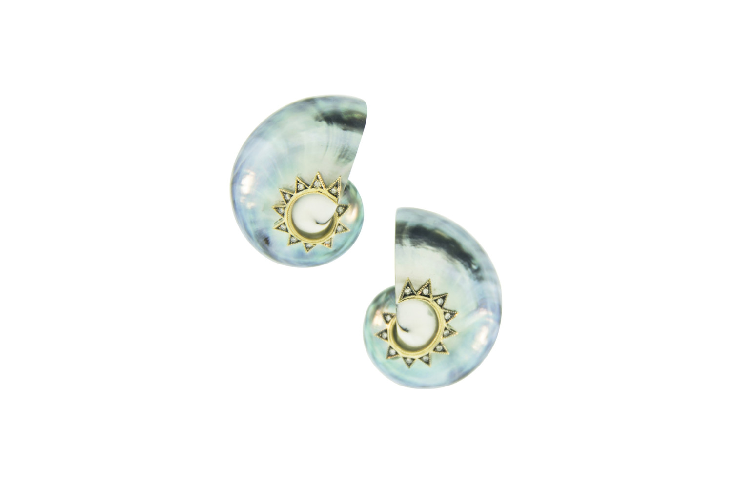 shell earrings by silvia furmanovich sml
