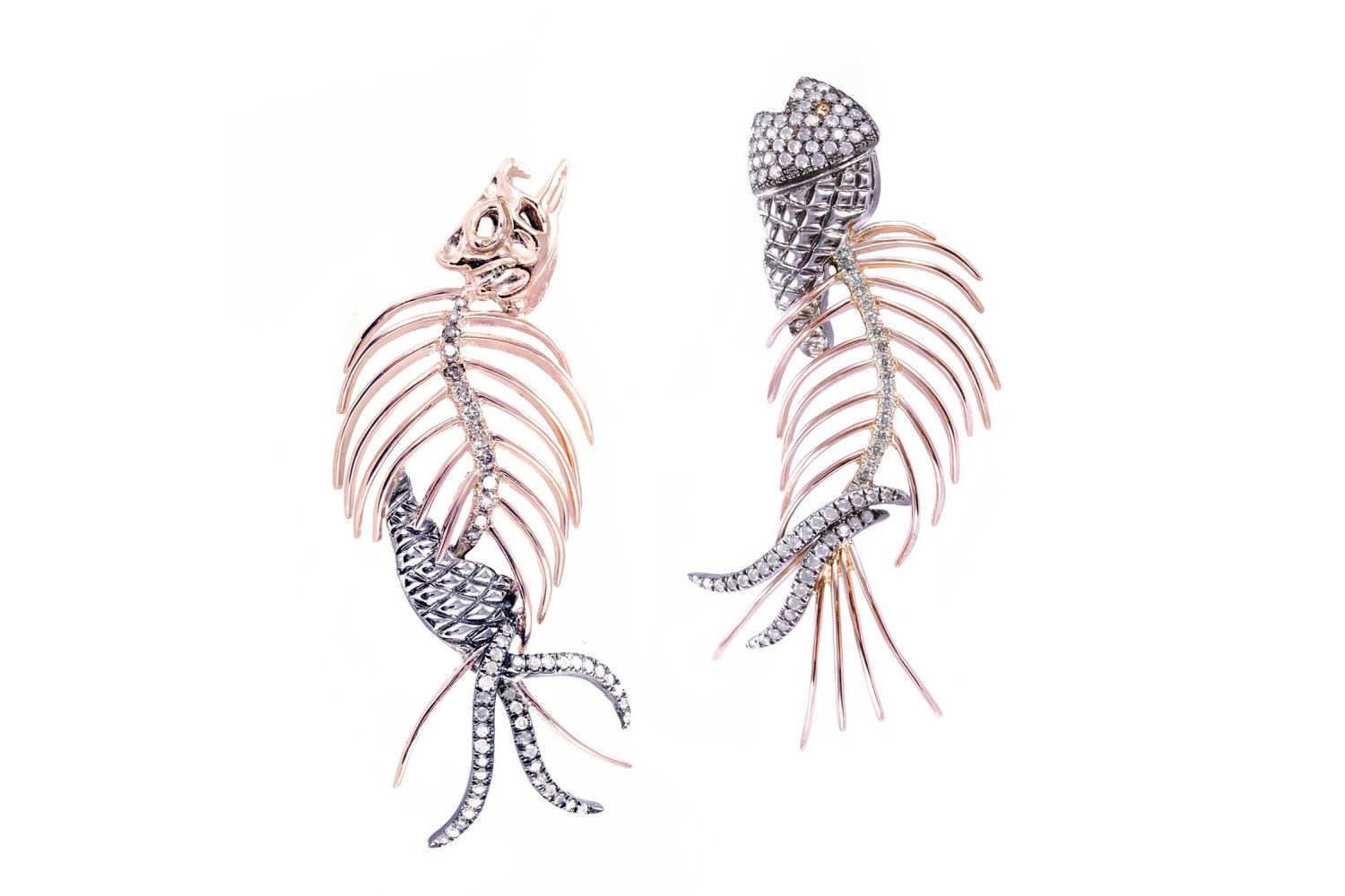 self portrait earrings by gaelle khouri sml