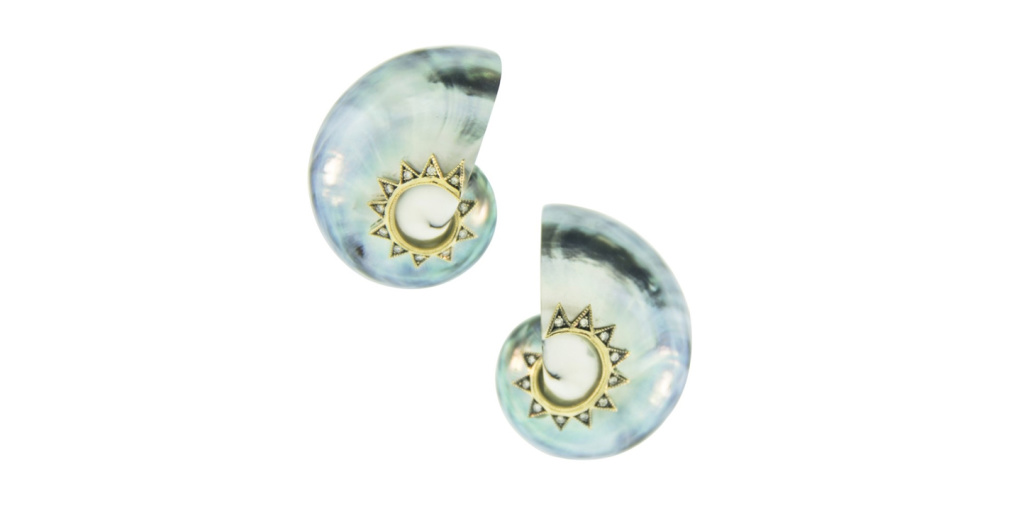 shell earrings sml