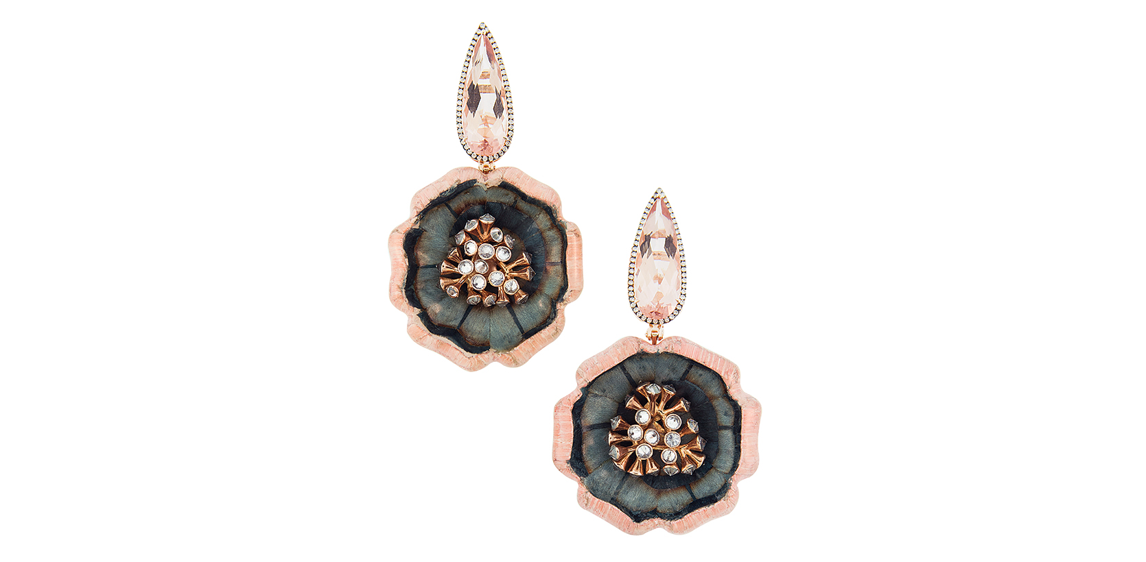 SCULPTURAL-BOTANICAL-MARQUETRY-BLUE-AND-PINK-FLOWER-DROP-EARRINGS-By-Silvia-Furmanovich-sml