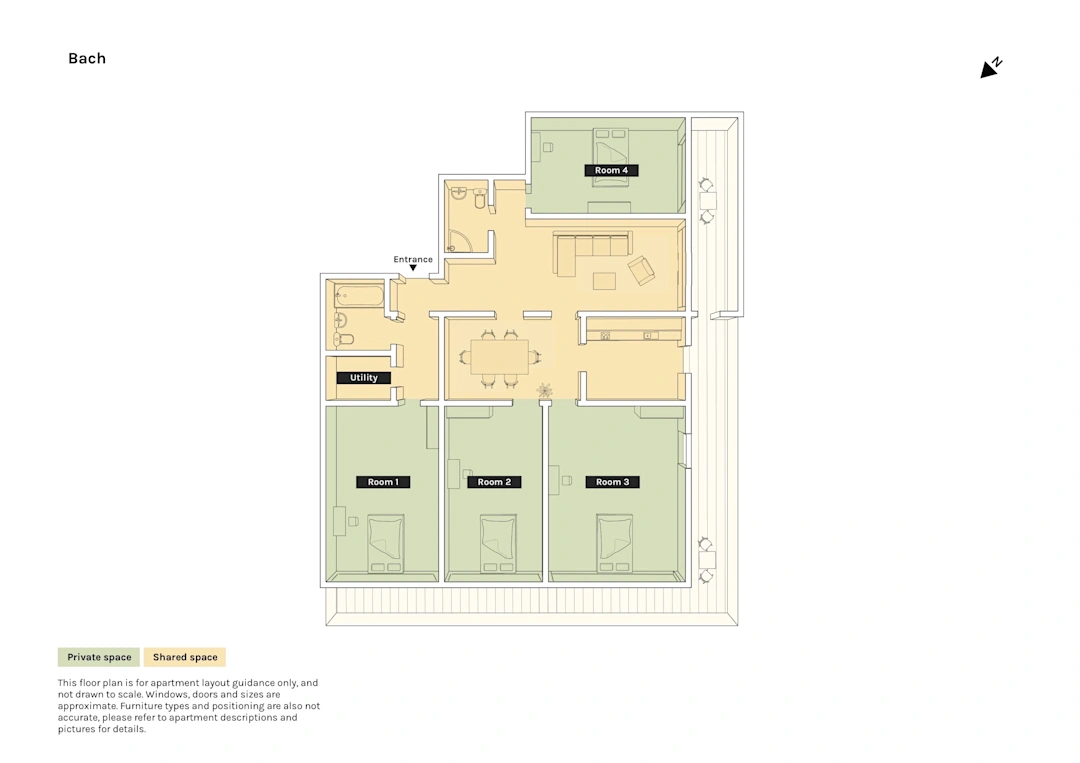 Apartment floor plan