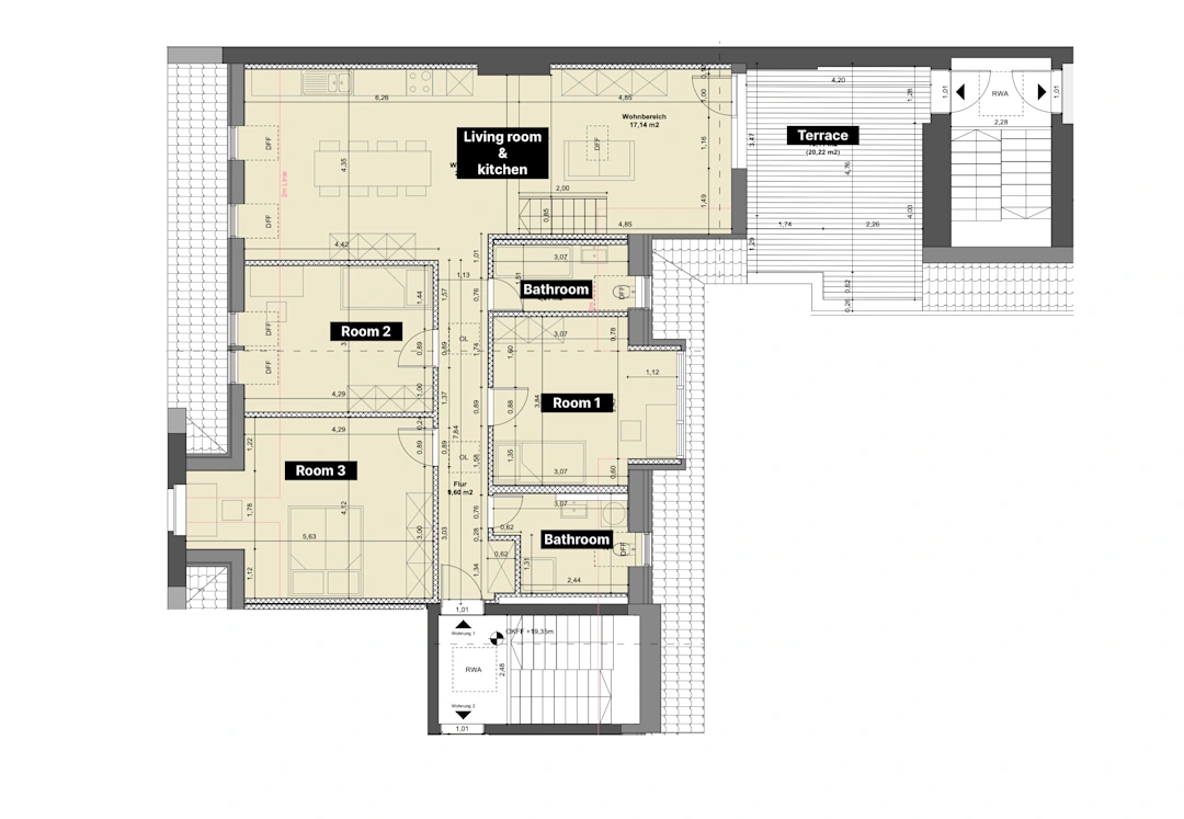 Apartment floor plan