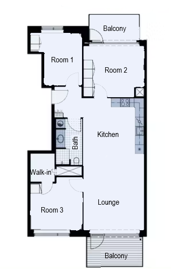 Apartment floor plan
