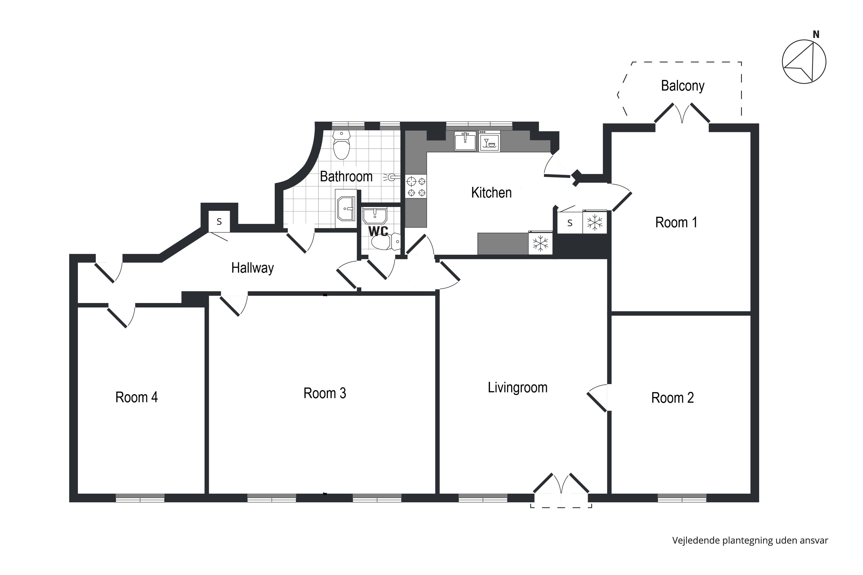 Apartment floor plan