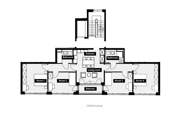 Apartment floor plan