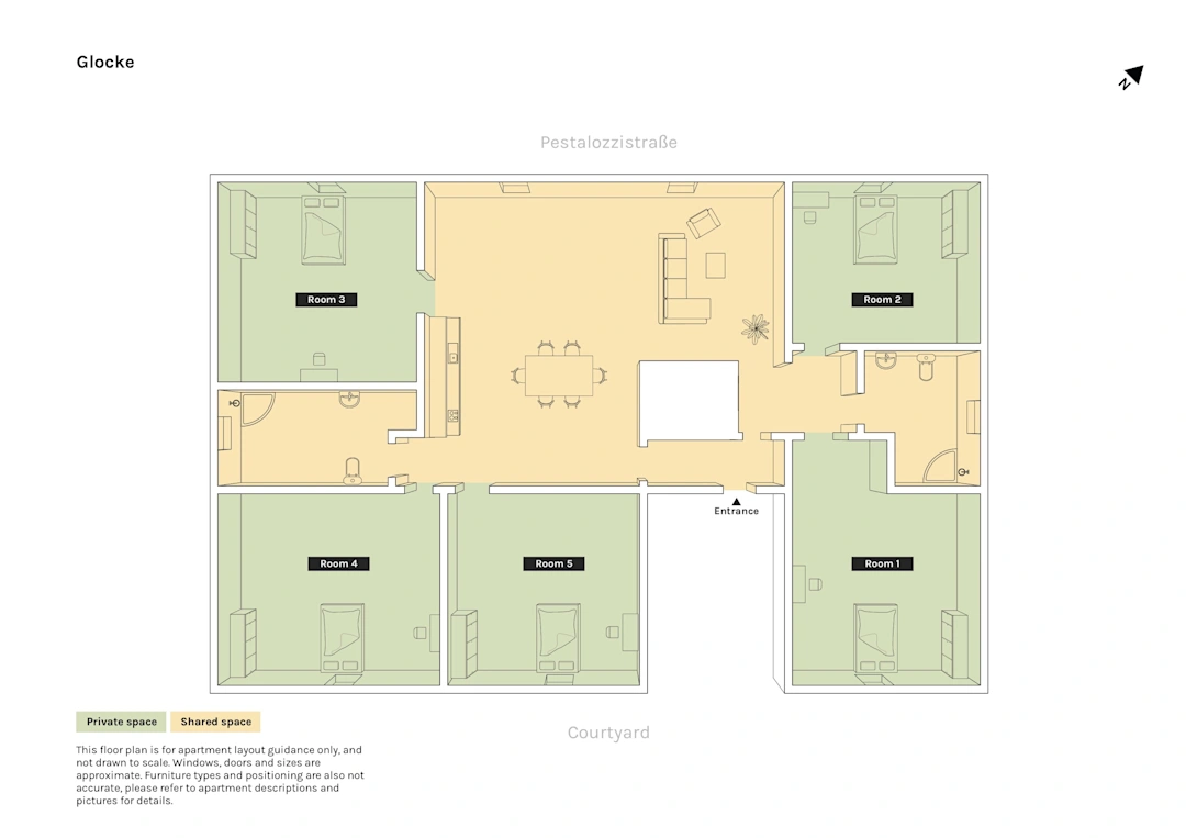 Apartment floor plan