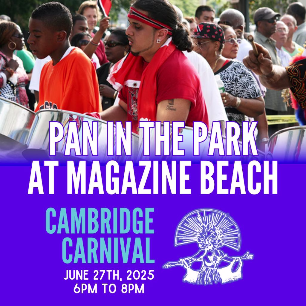Pan in the Park at Magazine Beach - Free Event | Celebrate National Caribbean American Month