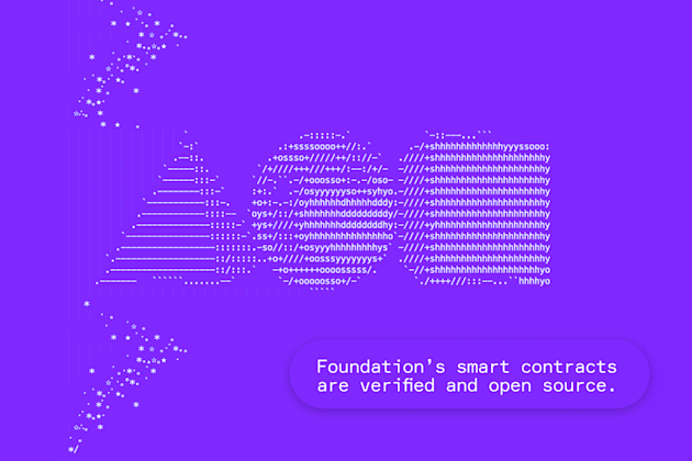 Foundation’s smart contracts are verified and open source. cover image