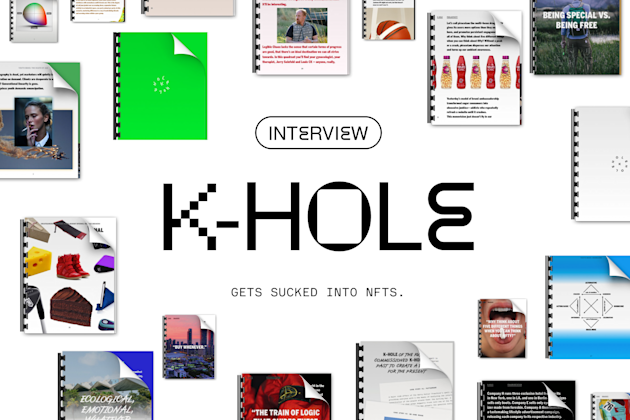 K-HOLE gets sucked into NFTs. cover image