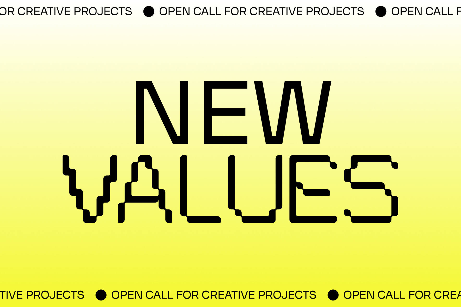 NEW VALUES for a new creative economy