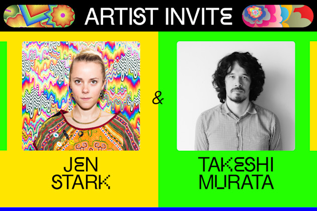 Artist Invite: Jen Stark & Takeshi Murata cover image